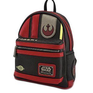 Loungefly Star Wars The Last Jedi Poe Dameron Mini Cosplay Backpack